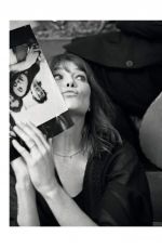 CARLA BRUNI in Elle Magazine, France December 2017 Issue