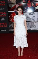 CARLY STEEL at Star Wars: The Last Jedi Premiere in Los Angeles 12/09/2017