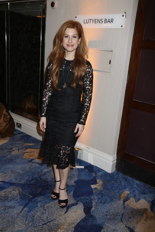 CASSIDY JANSON at Tric Awards Christmas Lunch in London 12/12/2017