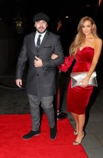 CATHERINE TYLDESLEY at Coronation Street Christmas Party in Manchester 12/08/2017