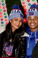 CHANEL IMAN and Sterling Shepard at Macy