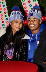 CHANEL IMAN and Sterling Shepard at Macy