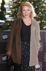 CHARLIE BROOKS at Tric Awards Christmas Lunch in London 12/12/2017