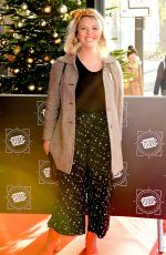 CHARLIE BROOKS at Tric Awards Christmas Lunch in London 12/12/2017