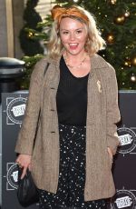 CHARLIE BROOKS at Tric Awards Christmas Lunch in London 12/12/2017