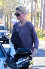 CHARLIZE THERON Leaves a Spa in Studio City 12/27/2017