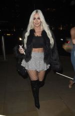 CHARLOTTE CROSBY and HOLLY HAGAN at Menagerie Bar and Restaurant in Manchester 12/29/2017