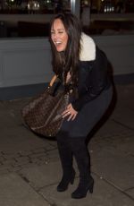 CHARLOTTE CROSBY Out for Christmas Eve in Sunderland 12/24/2017
