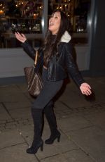 CHARLOTTE CROSBY Out for Christmas Eve in Sunderland 12/24/2017