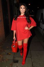 CHARLOTTE DAWSON Leaves Hair Choice in Liverpool 12/01/2017