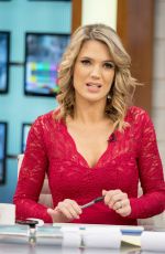 CHARLOTTE HAWKINS at Good Morning Britain Show in London 12/22/2017