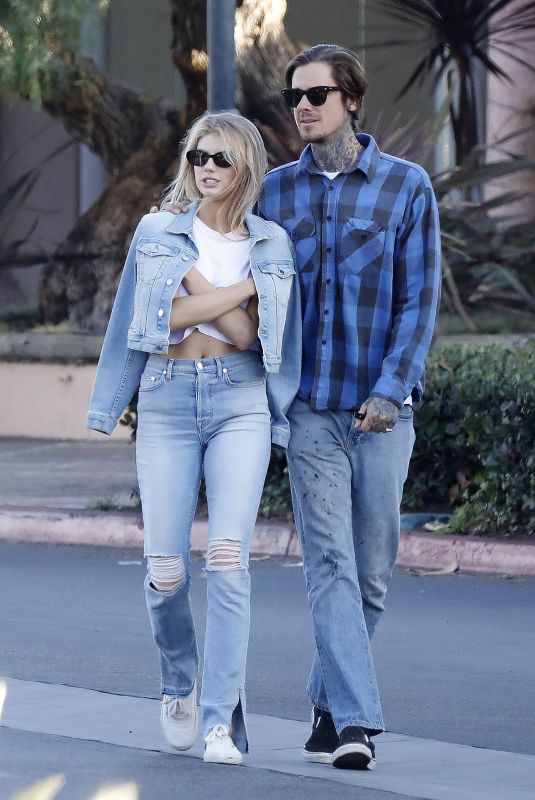 CHARLOTTE MCKINNEY in Jeans Out in Malibu 12/03/2017