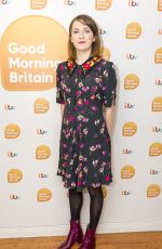 CHARLOTTE RITCHIE at Good Morning Britain in London 12/21/2017