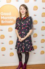 CHARLOTTE RITCHIE at Good Morning Britain in London 12/21/2017