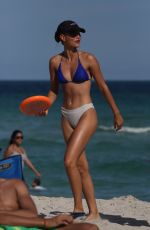 CHASE CARTER in Bikini at a Beach in Miami 12/26/2017