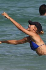 CHASE CARTER in Bikini at a Beach in Miami 12/26/2017