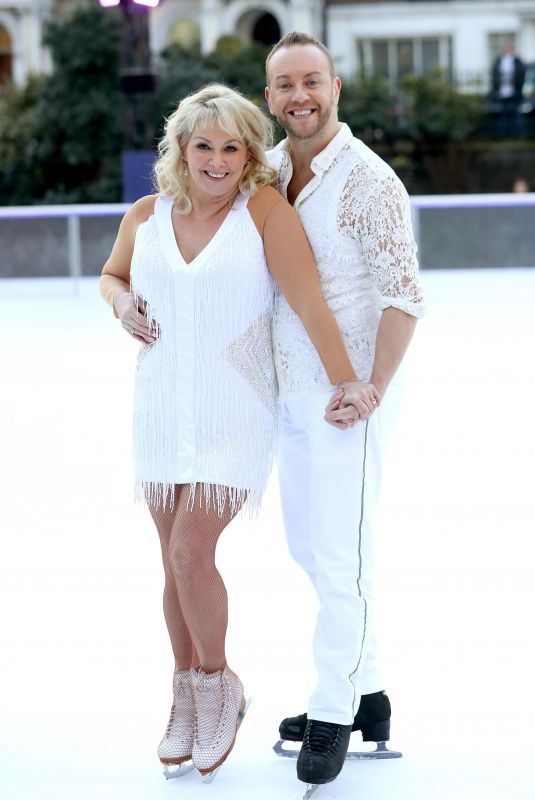 CHERYL BAKER at Dancing on Ice Photocall in London 12/19/2017