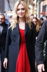 CHIARA FERRAGNI at Swarovski Shop in Milan 12/03/2017