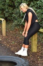 CHLOE FERRY Working Out in Teesside 12/07/2017
