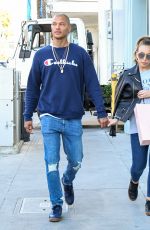 CHLOE GREEN and Jeremy Meeks Out in Los Angeles 12/15/2017