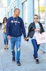 CHLOE GREEN and Jeremy Meeks Out in Los Angeles 12/15/2017