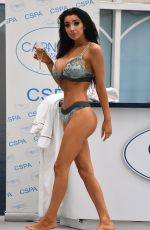 CHLOE KHAN in Bikini at Carnatic Spa in Liverpool 12/19/2017