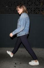 CHLOE MORETZ Arrives at Poppy Nightclub in West Hollywood 12/04/2017