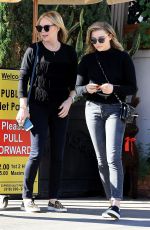 CHLOE MORETZ at Il Pastaio in Beverly Hills 12/07/2017
