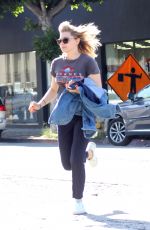 CHLOE MORETZ Leaves Republic Restaurant in Los Angeles 12/04/2017