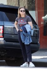 CHLOE MORETZ Leaves Republic Restaurant in Los Angeles 12/04/2017