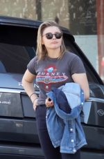 CHLOE MORETZ Leaves Republic Restaurant in Los Angeles 12/04/2017