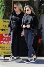CHLOE MORETZ Out for Lunch at Il Pastaio in Beverly Hills 12/07/2017