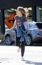 CHLOE MORETZ Out for Lunch in Los Angeles 12/04/2017