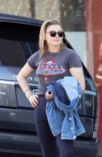 CHLOE MORETZ Out for Lunch in Los Angeles 12/04/2017