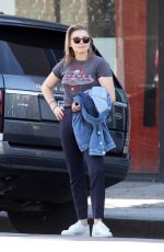 CHLOE MORETZ Out for Lunch in Los Angeles 12/04/2017