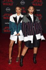 CHLOE x HALLE at Star Wars: The Last Jedi Premiere in Los Angeles 12/09/2017