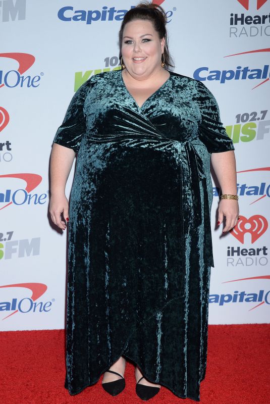 CHRISSY METZ at Kiis FM’s Jingle Ball in Los Angeles 12/01/2017