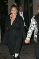 CHRISSY TEIGEN and John Legend Out in New York 12/12/2017