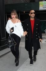 CHRISSY TEIGEN and John Legend Out in New York 12/15/22017