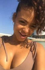 CHRISTINA MILIAN in Swimsuit on Vacation in Dubai 12/28/2017, Instagram Pictures