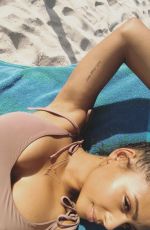 CHRISTINA MILIAN in Swimsuit on Vacation in Dubai 12/28/2017, Instagram Pictures