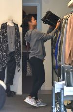 CHRISTINA MILIAN Out Shopping in Studio City 12/16/2017