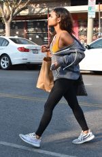CHRISTINA MILIAN Out Shopping in Studio City 12/16/2017