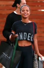 CHRISTINA MILIAN Out Shopping in West Hollywood 12/14/2017