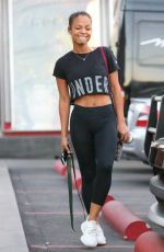 CHRISTINA MILIAN Out Shopping in West Hollywood 12/14/2017