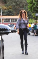 CINDY CRAWFORD at Pinz Bowling in Studio City in Los Angeles 12/10/2017