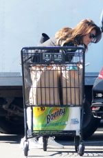 CINDY CRAWFORD Out Shopping in Los Angeles 12/21/2017