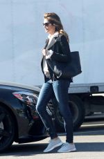 CINDY CRAWFORD Out Shopping in Los Angeles 12/21/2017