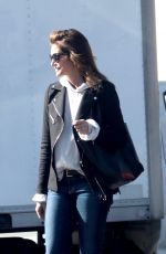 CINDY CRAWFORD Out Shopping in Los Angeles 12/21/2017