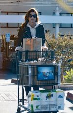 CINDY CRAWFORD Out Shopping in Los Angeles 12/21/2017
